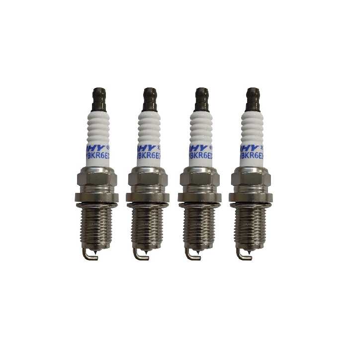 شمع خودرو جی چ وای مدل BKR6ETX مناسب برای لیفان X60 بسته 4 عددی