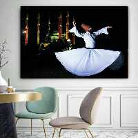 تابلو بوم مدل رقص سماع کد AR164