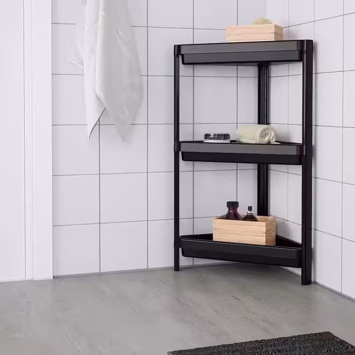 استند مثلثی حمام 3 طبقه کنتراست