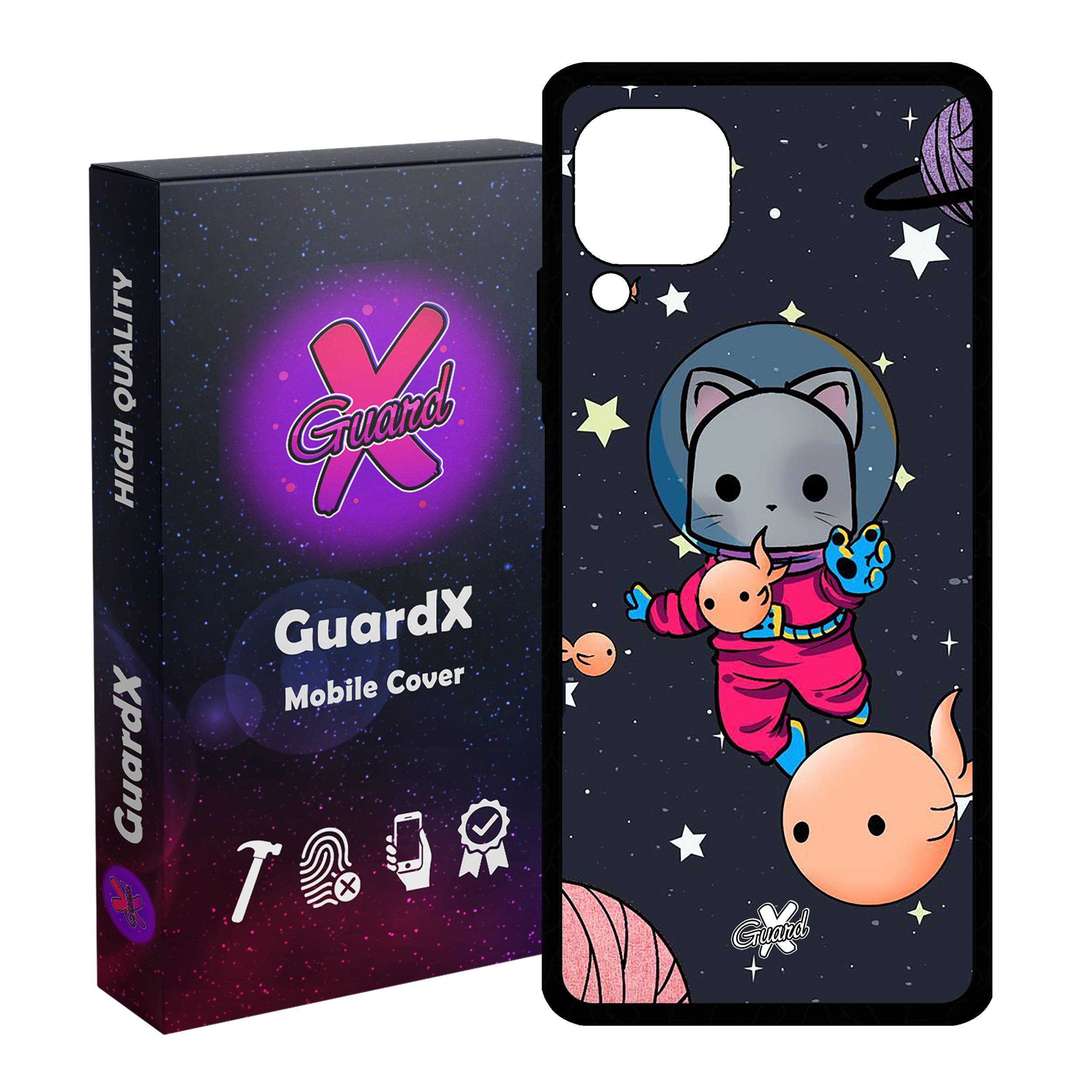 کاور گارد ایکس طرح Cat مدل Glass10044 مناسب برای گوشی موبایل هوآوی Nova 7i / Nova 6 SE / P40 Lite