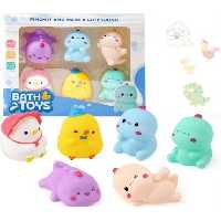 اسباب بازی پوپت حمام 6 عددی طرح حیوانات