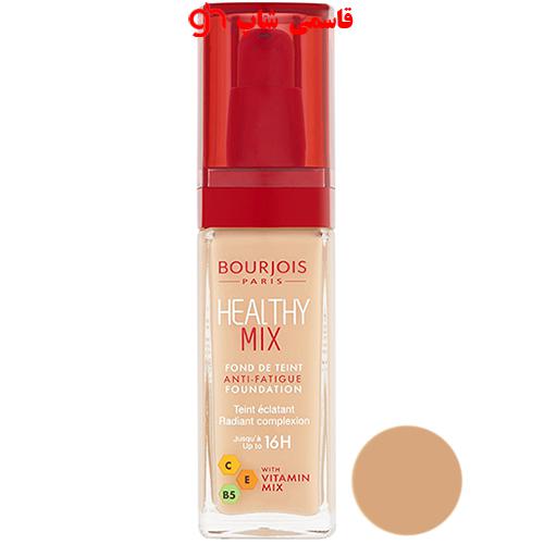 کرم پودر هلتی میکس بورژوا Bourjois Healthy Mix Foundation شماره 54