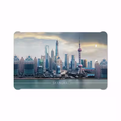 برچسب پوششی ماهوت مدل Shanghai City مناسب برای تبلت سامسونگ Galaxy Tab E 9.6 2015 T560