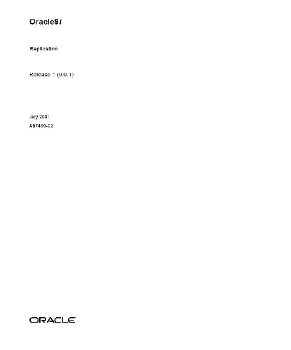 خرید و دانلود نسخه کامل کتاب Oracle 9i Replication