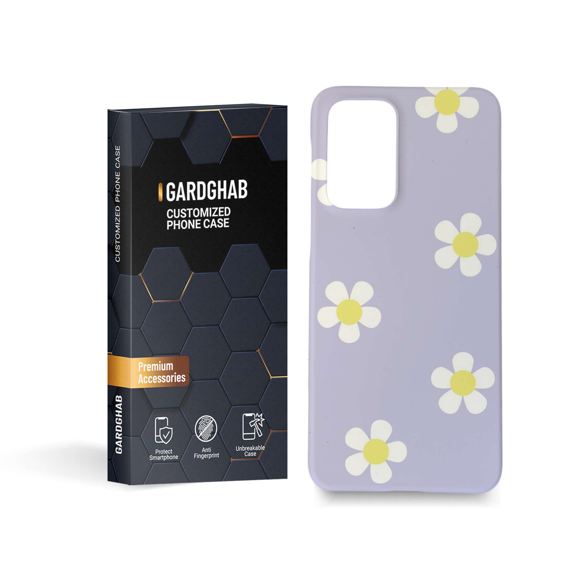  کاور گارد قاب مدل گل مناسب برای گوشی موبایل سامسونگ Galaxy A33