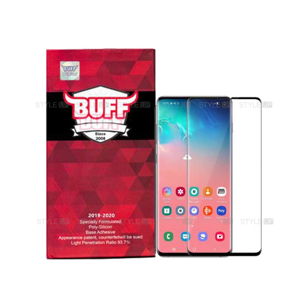 محافظ صفحه گلس گوشی سامسونگ Galaxy S10 مدل Buff 5D