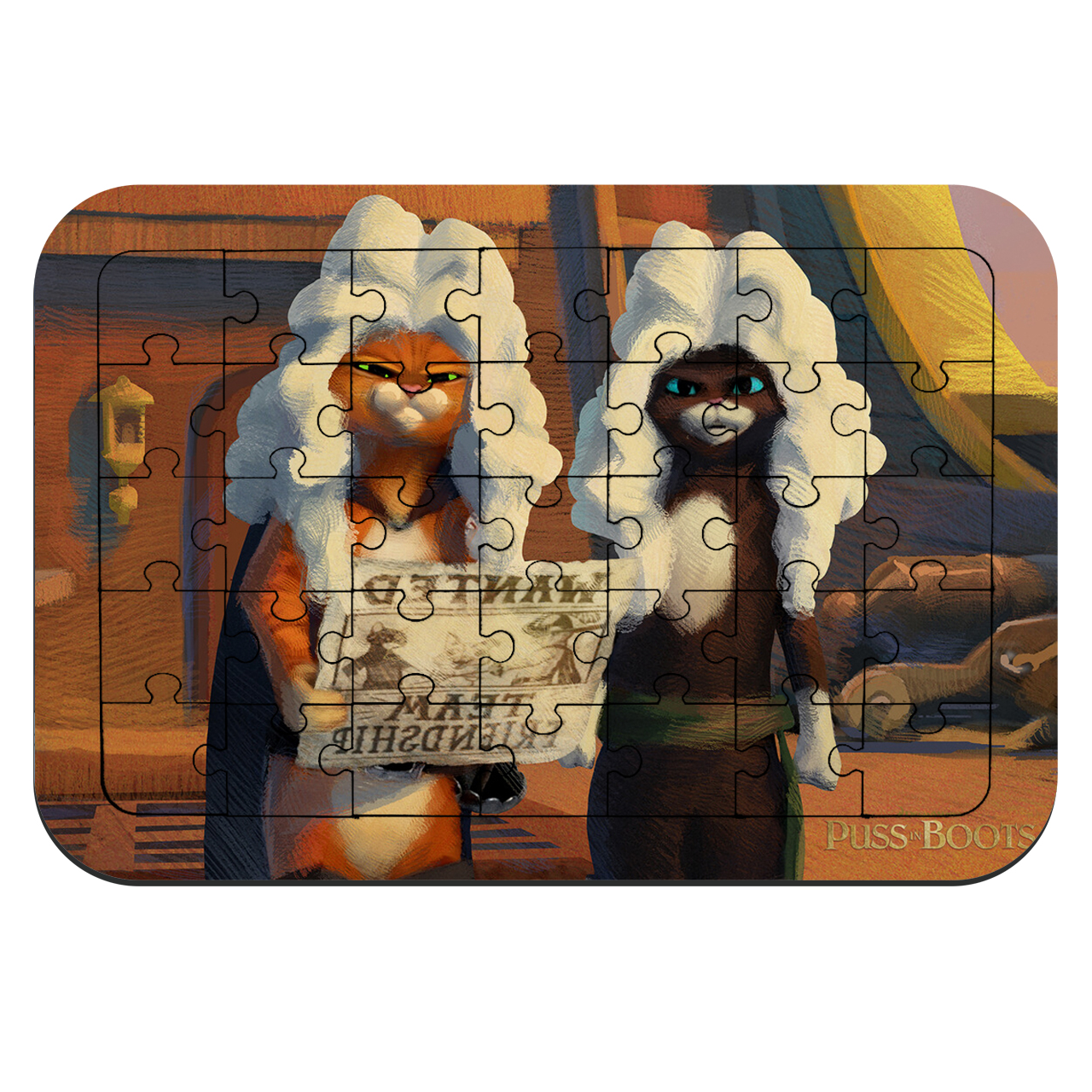 پازل 35 تکه طرح انیمیشن گربه چکمه پوش 2 کد NI2324