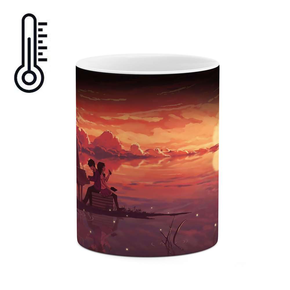 ماگ حرارتی طرح غروب مدل mgph01730