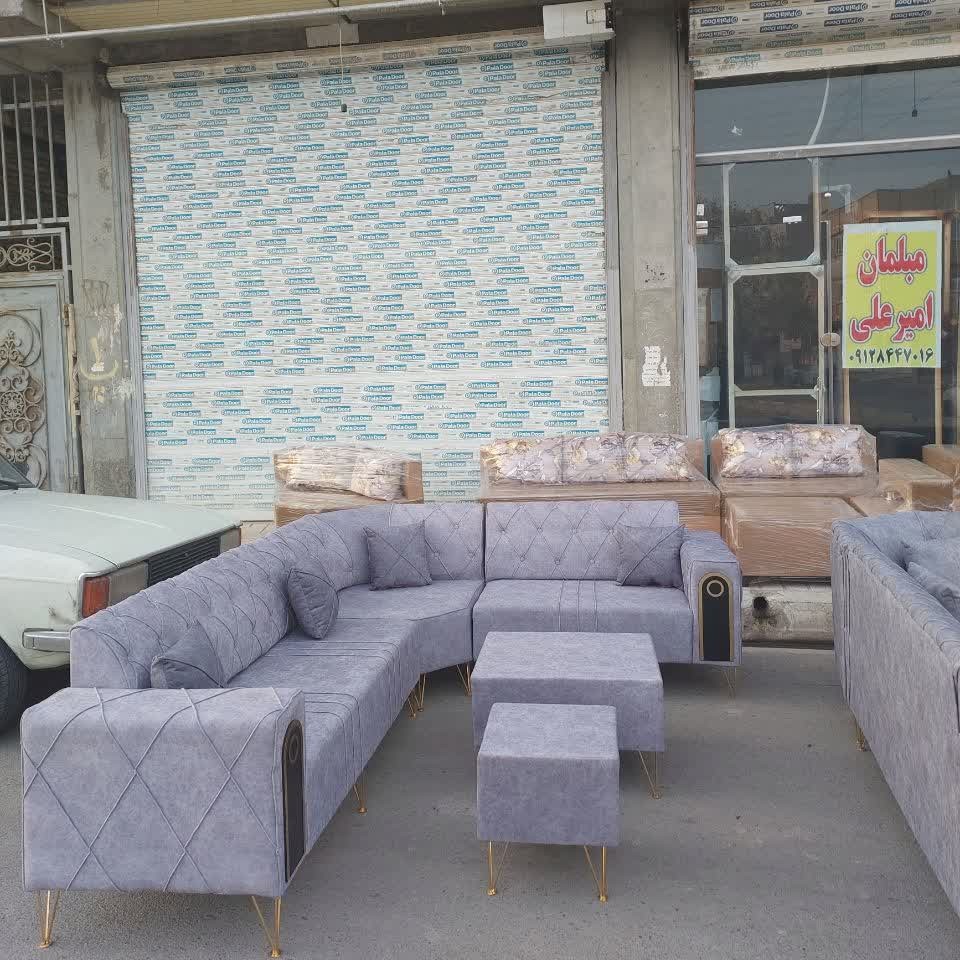مبل ال چستر بنفشه