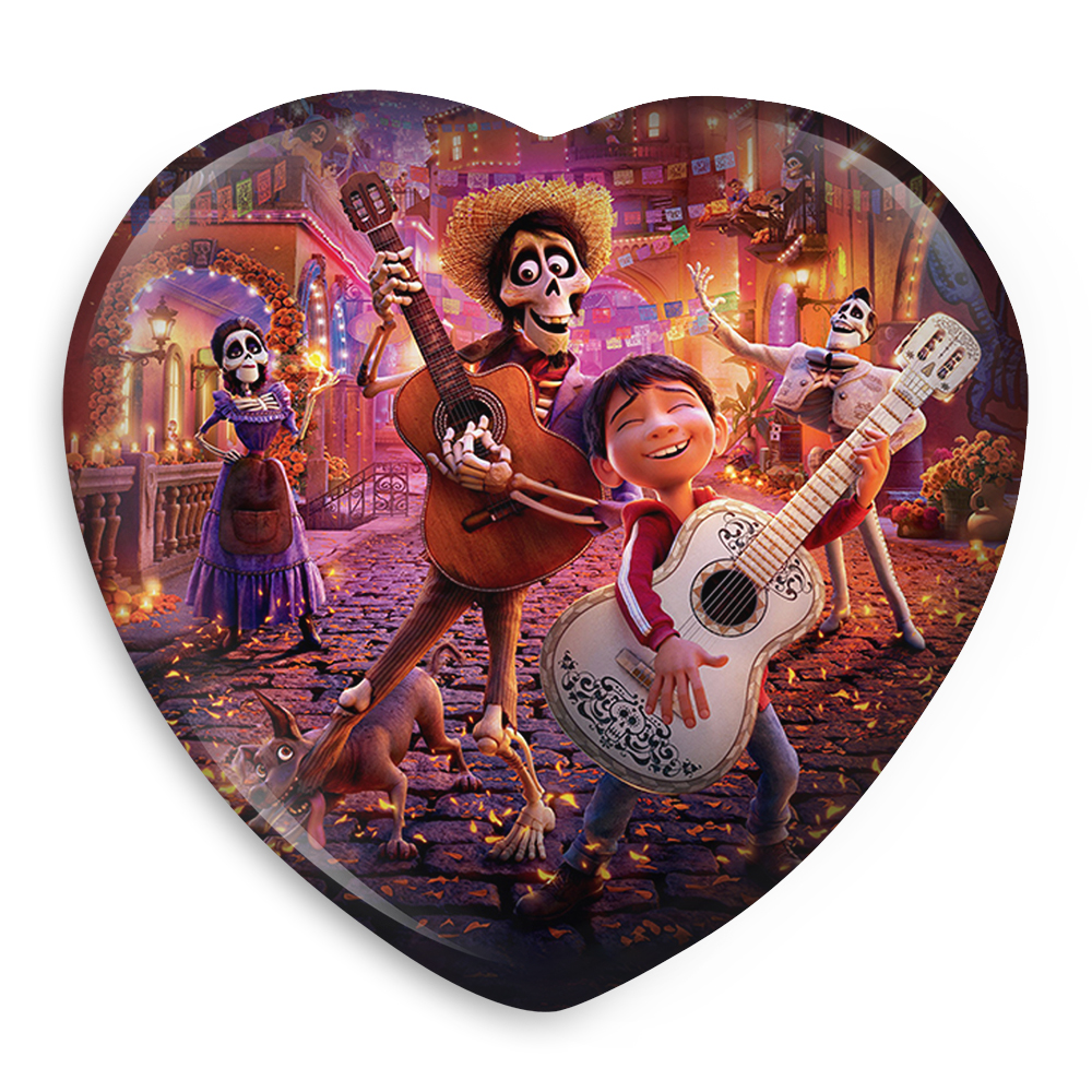 پیکسل خندالو طرح کوکو Coco مدل قلبی کد 10714