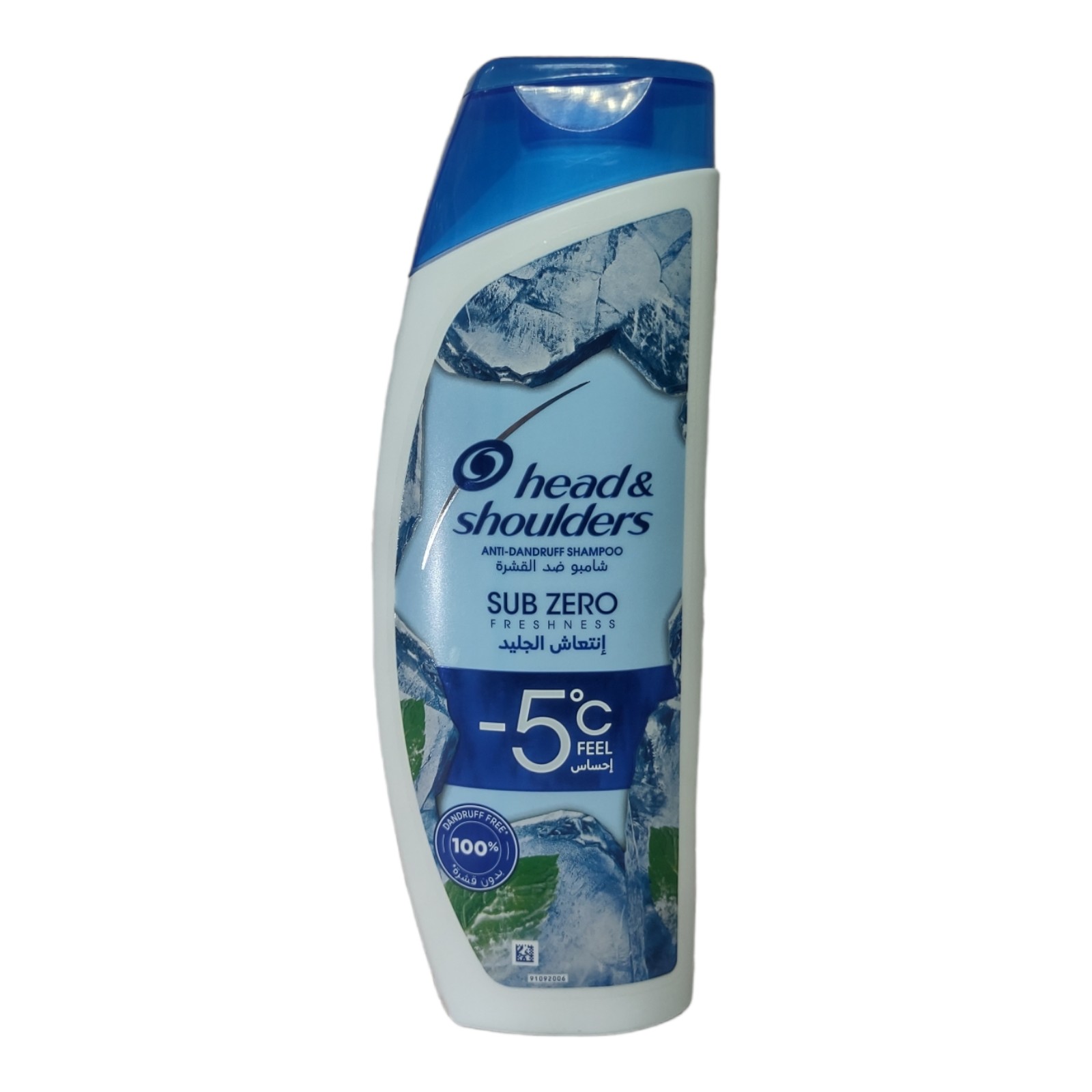 شامپو هد اند شولدرز عربی مدل Sub Zero freshness ضد شوره 400میل