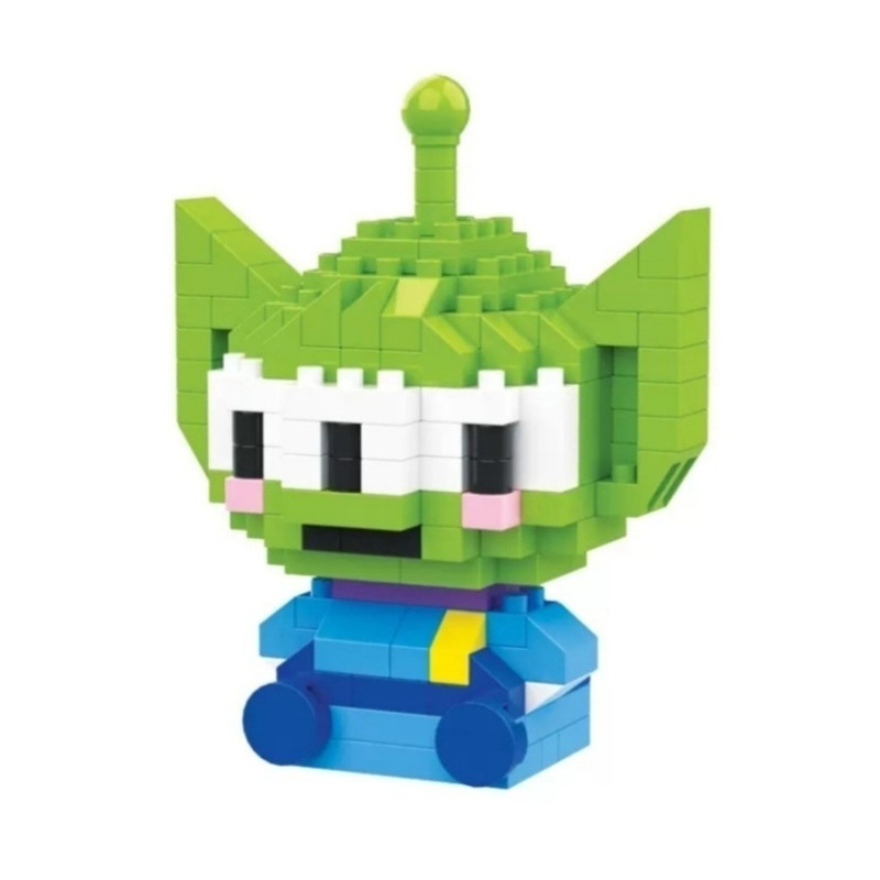 ساختنی جیسی بریکس مدل میکرو طرح عروسک یودا | چاوه