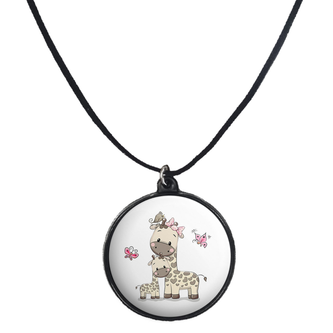 گردنبند پرمانه طرح cute کد pmb.26831 مدل دو طرفه