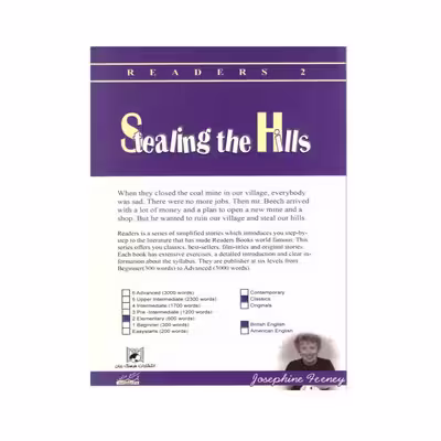 کتاب Stealing the Hills اثر Josephine Feeney انتشارات فرهنگ زبان