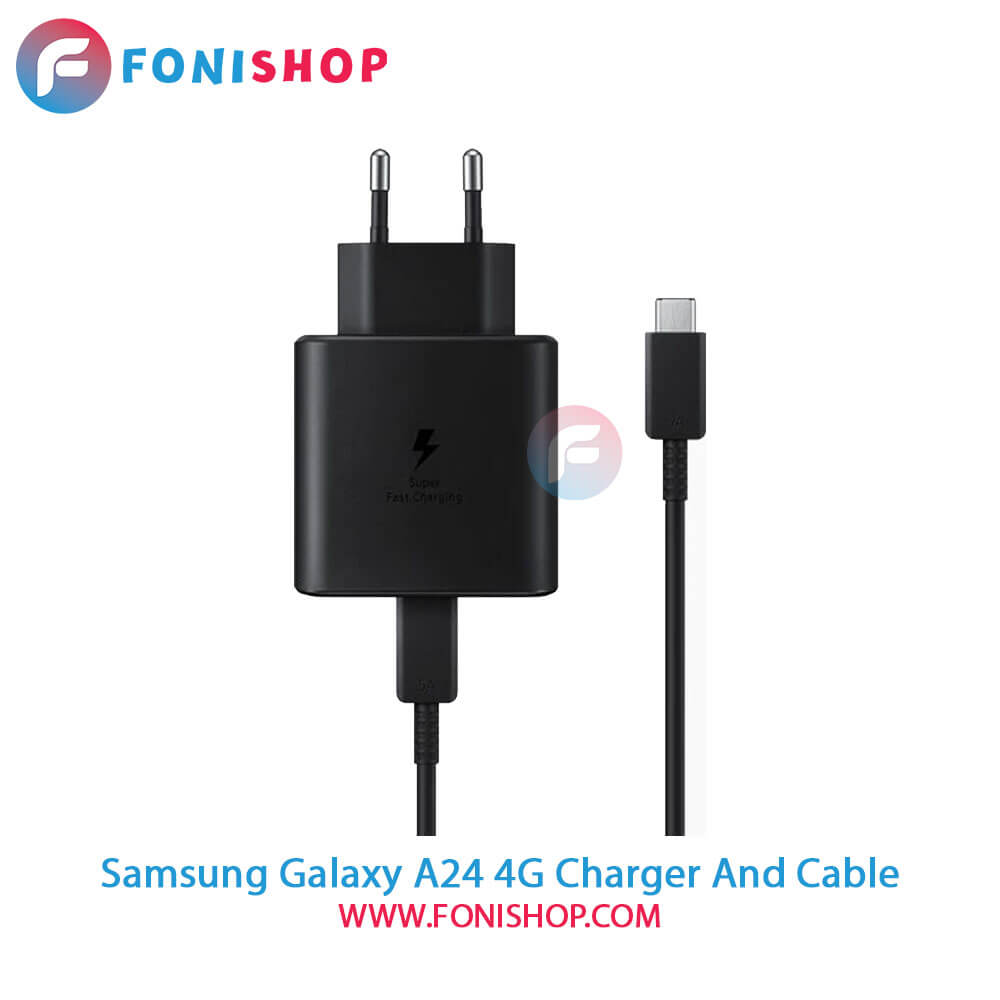 کابل و شارژر اصلی سامسونگ Samsung Galaxy A24 4G