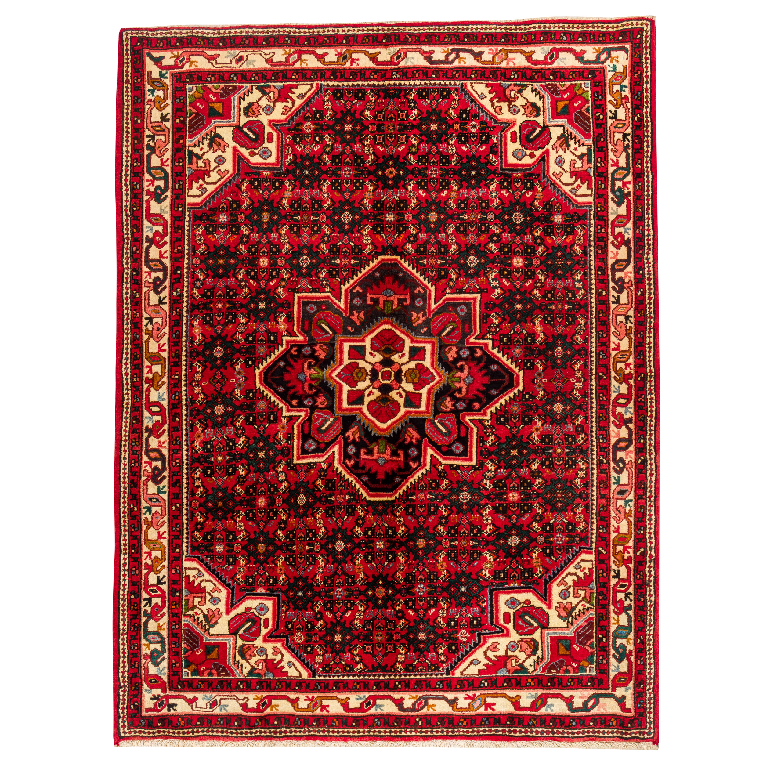 فرش دستبافت سه و نیم متری مدل همدان کد 46.11162