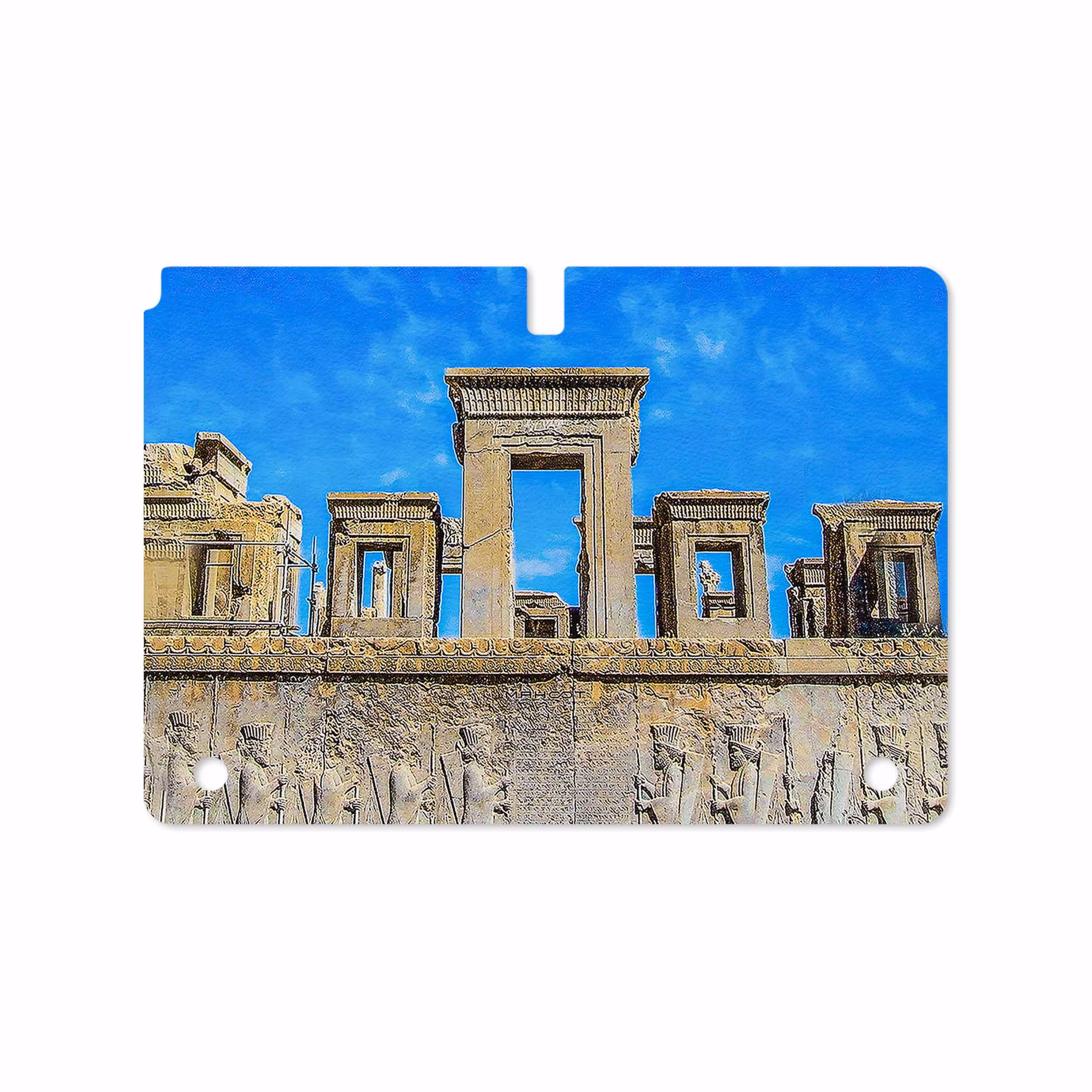 برچسب پوششی ماهوت مدل TAKHT-e-JAMSHID مناسب برای تبلت سامسونگ Galaxy Note 10.1 2012 N8010