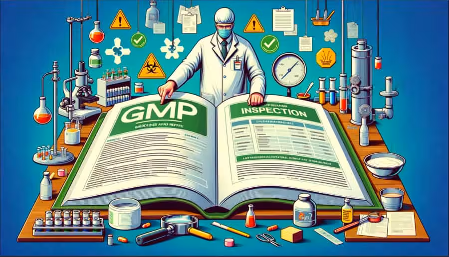 دانلود و خرید جزوه چگونگی اجرای بازرسی GMP در شرکت داروسازی