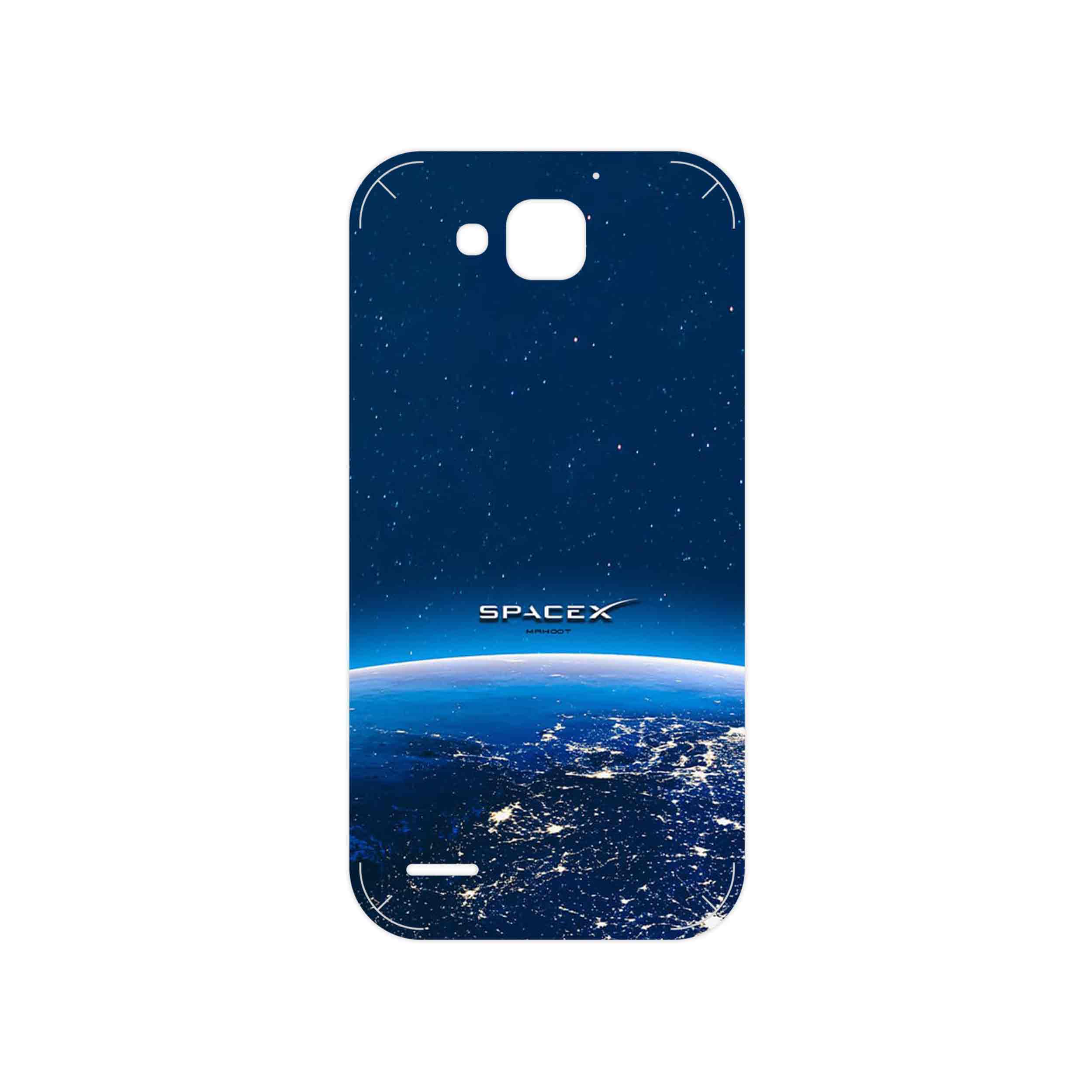 برچسب پوششی ماهوت مدل Space X مناسب برای گوشی موبایل آنر 3X G750