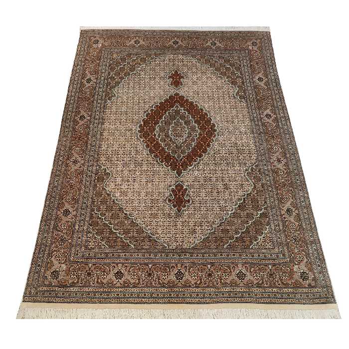 فرش دستباف شش متری طرح ماهی مدل KH یک جفت