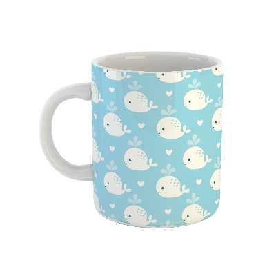 ماگ طرح نهنگ کد 01