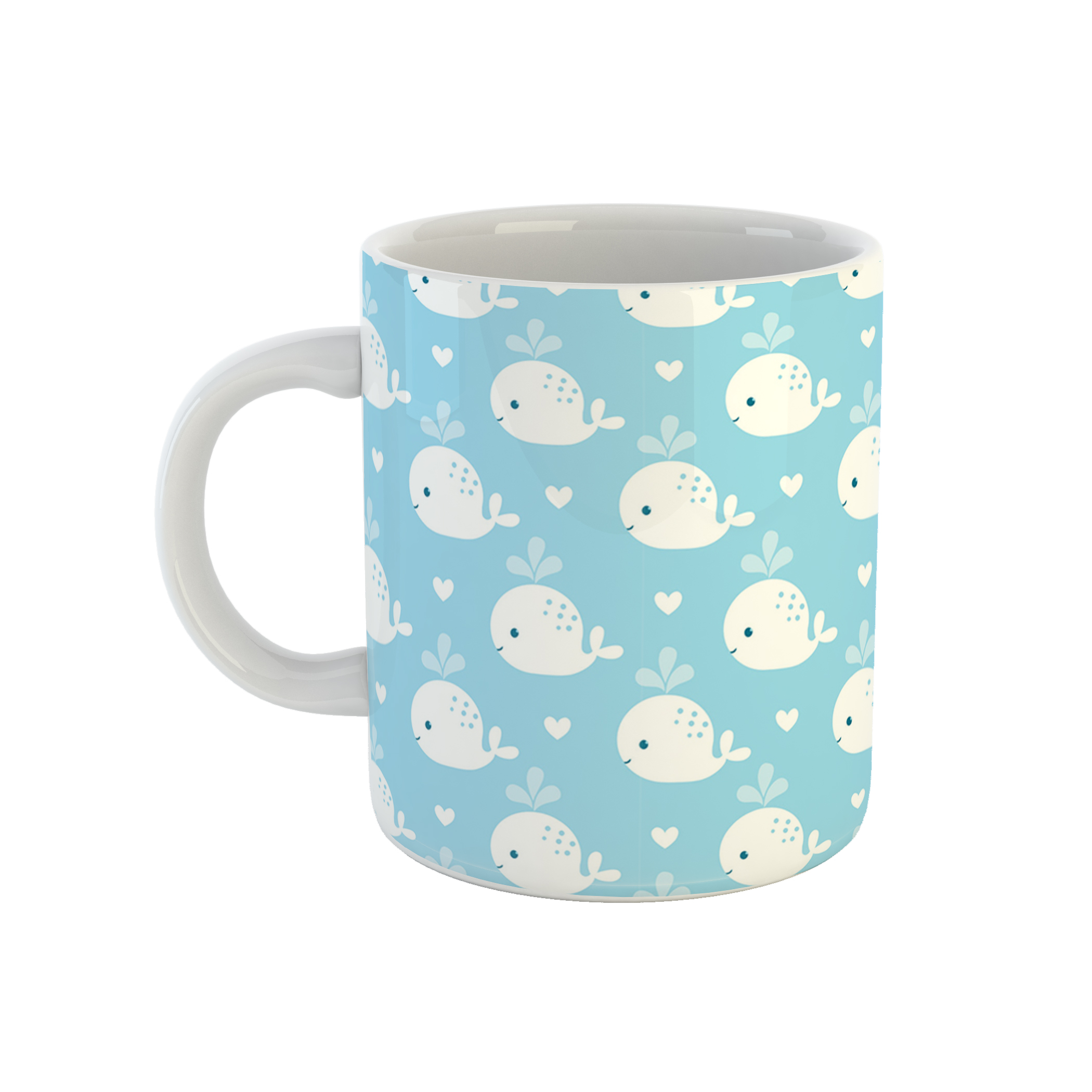 ماگ طرح نهنگ کد 01