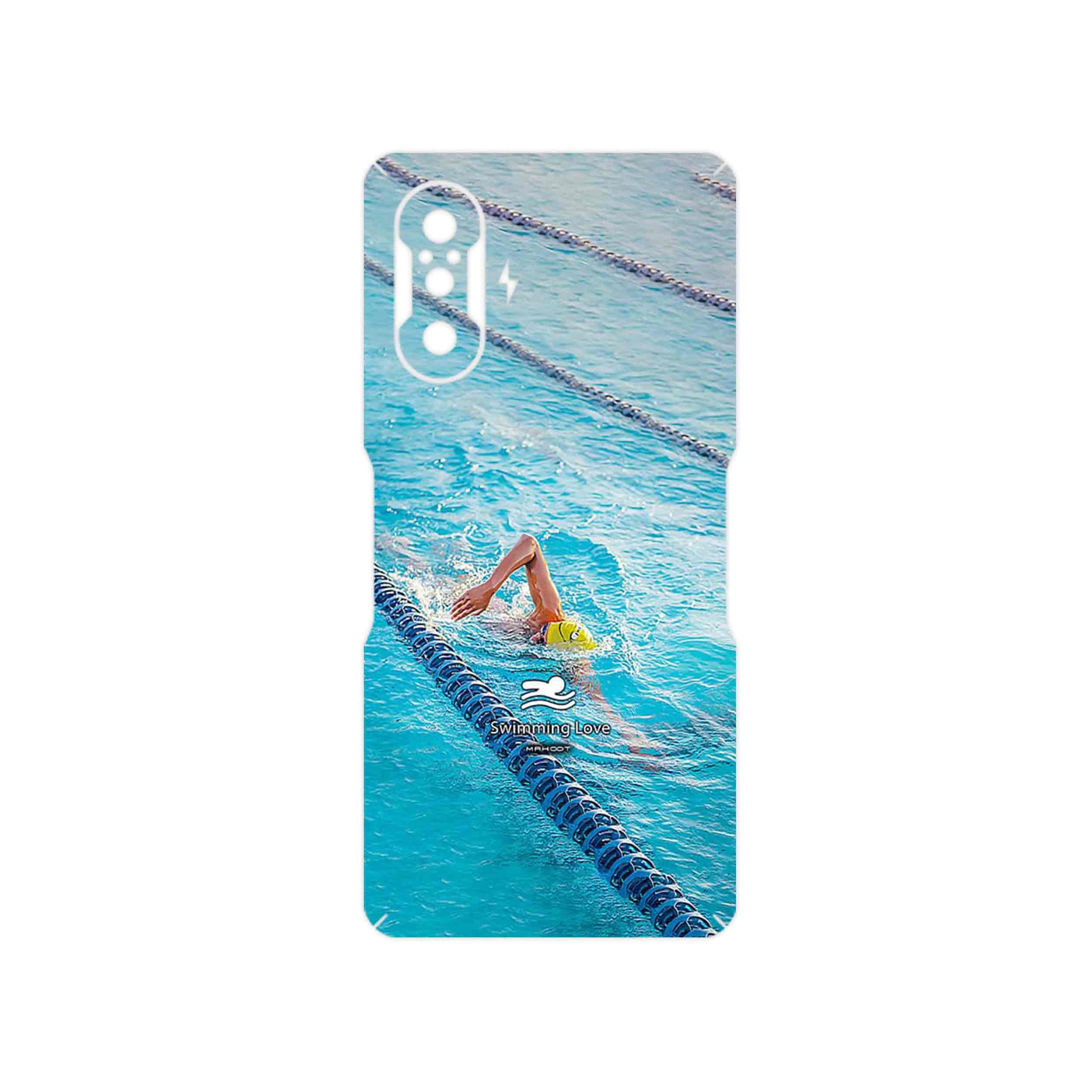 برچسب پوششی ماهوت مدل Swimming مناسب برای گوشی موبایل شیائومی Redmi K40 Gaming