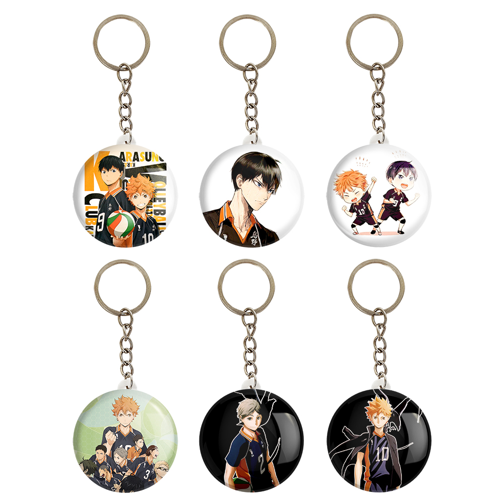 جاکلیدی خندالو مدل انیمه آبشار سرنوشت هایکو کاگیاما کد 342B مجموعه 6 عددی