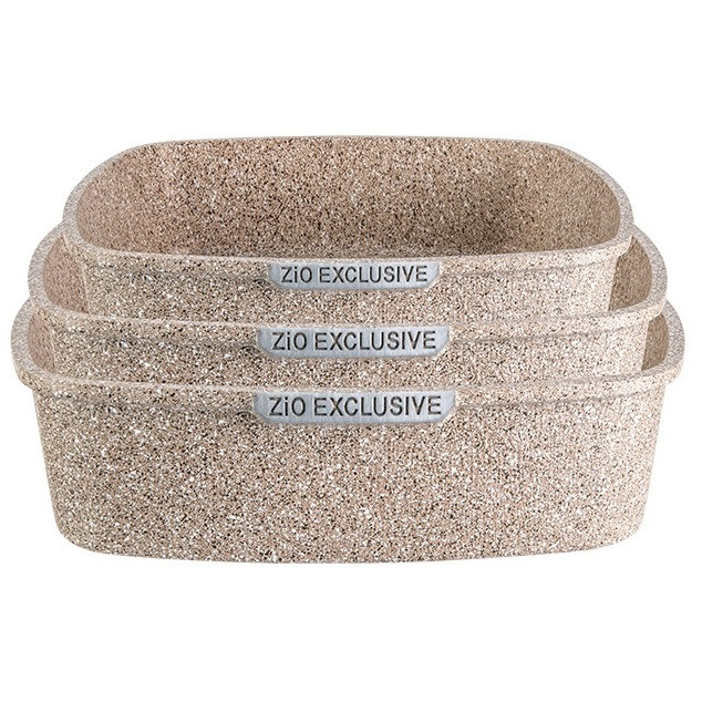 ظرف فر زیو مدل Z-8357 مجموعه سه عددی | کالا مکس