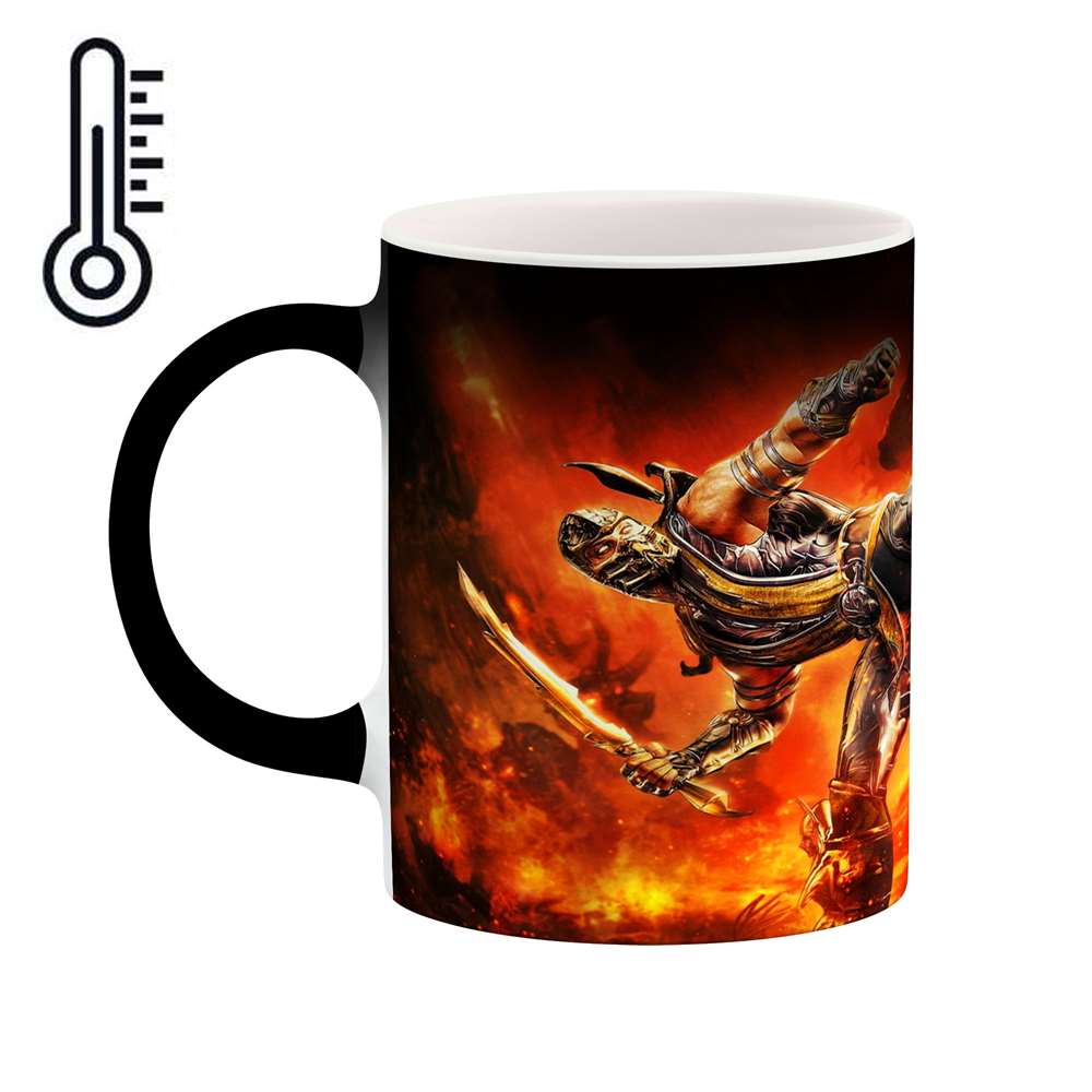 ماگ حرارتی کاکتی طرح Mortal Kombat مدل mgh12498
