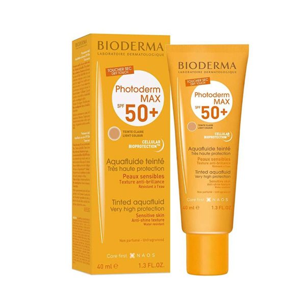 کرم ضد آفتاب بایودرما رنگی SPF50 لایت (بژ روشن) BIODERMA