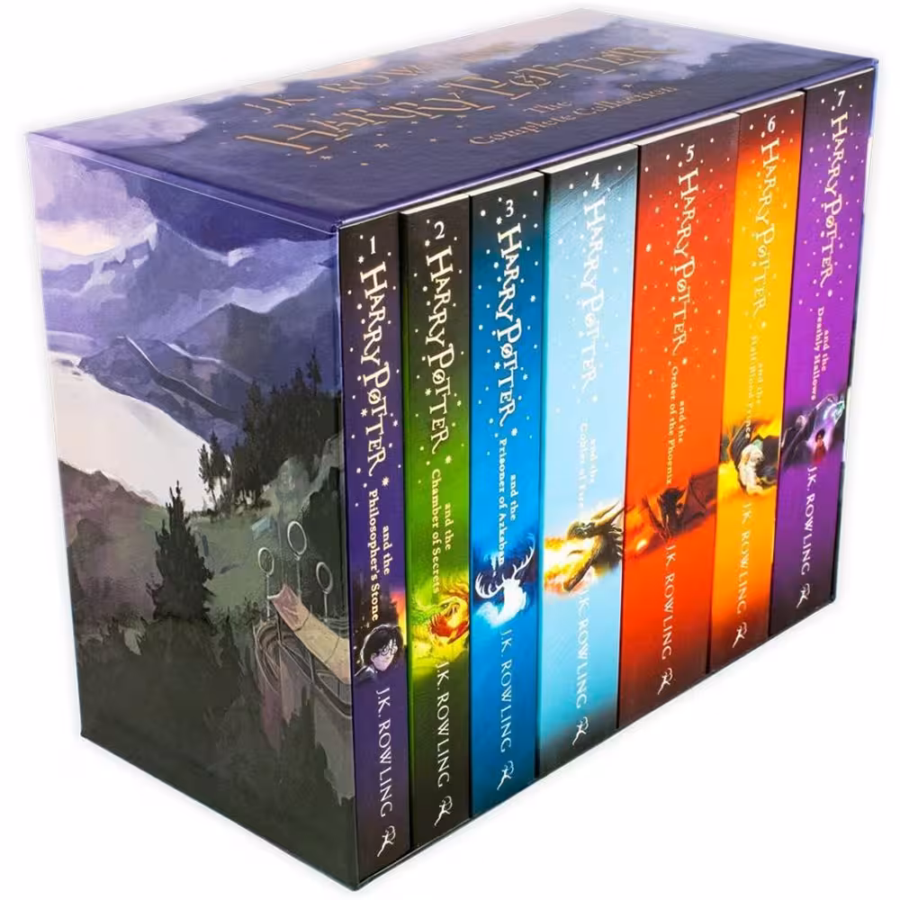 کتاب Harry Potter اثر J.K. Rowling هفت جلدی