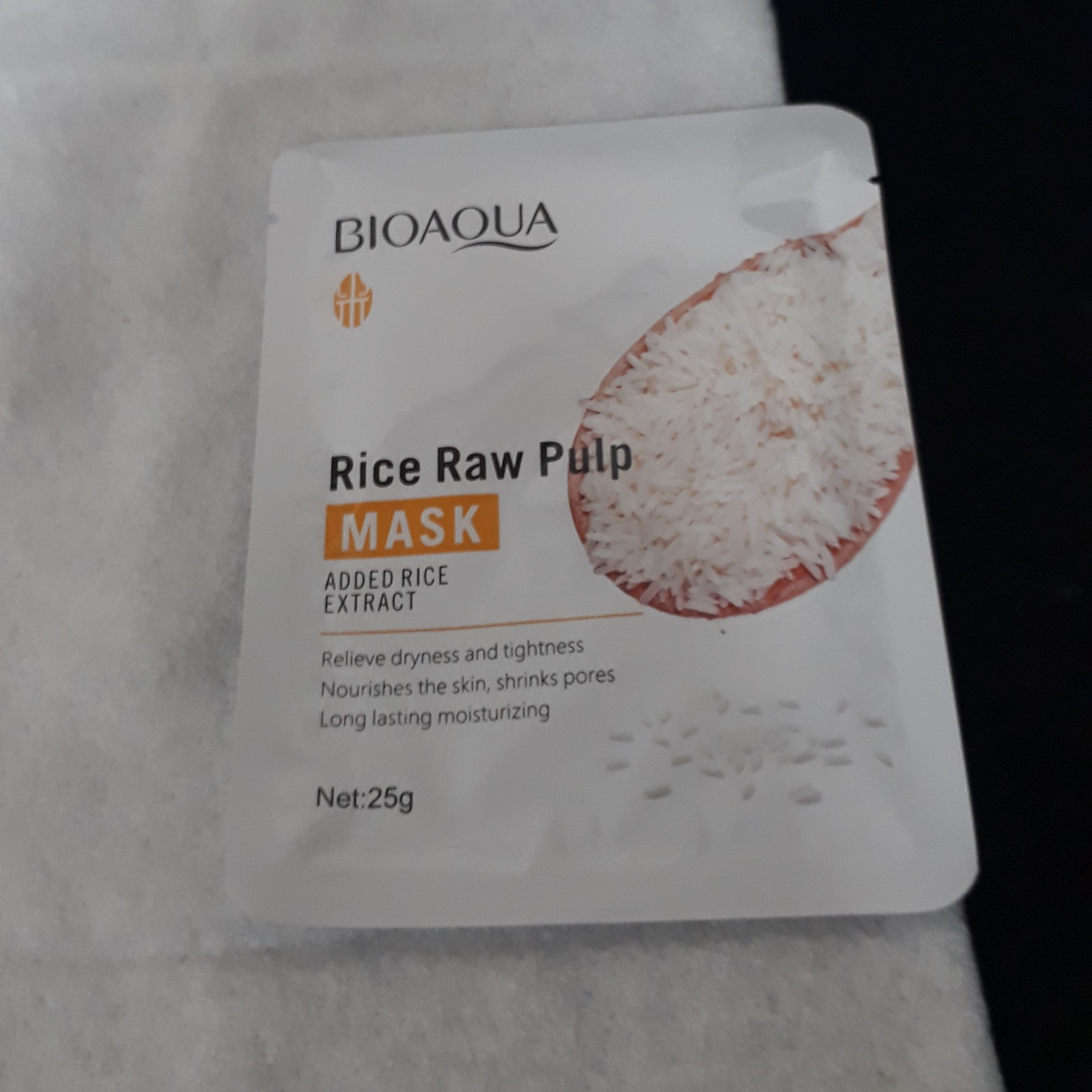 ماسک ورقه ای صورت برنج بایوآکوا شفاف کننده و روشن کننده قوی