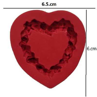 سیلیکون قالب گیری به گز مدل قلب