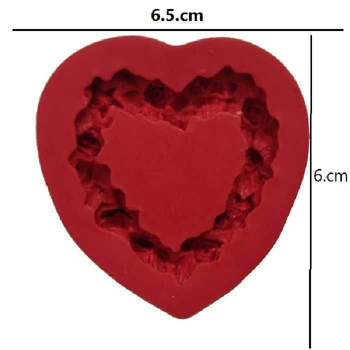 سیلیکون قالب گیری به گز مدل قلب