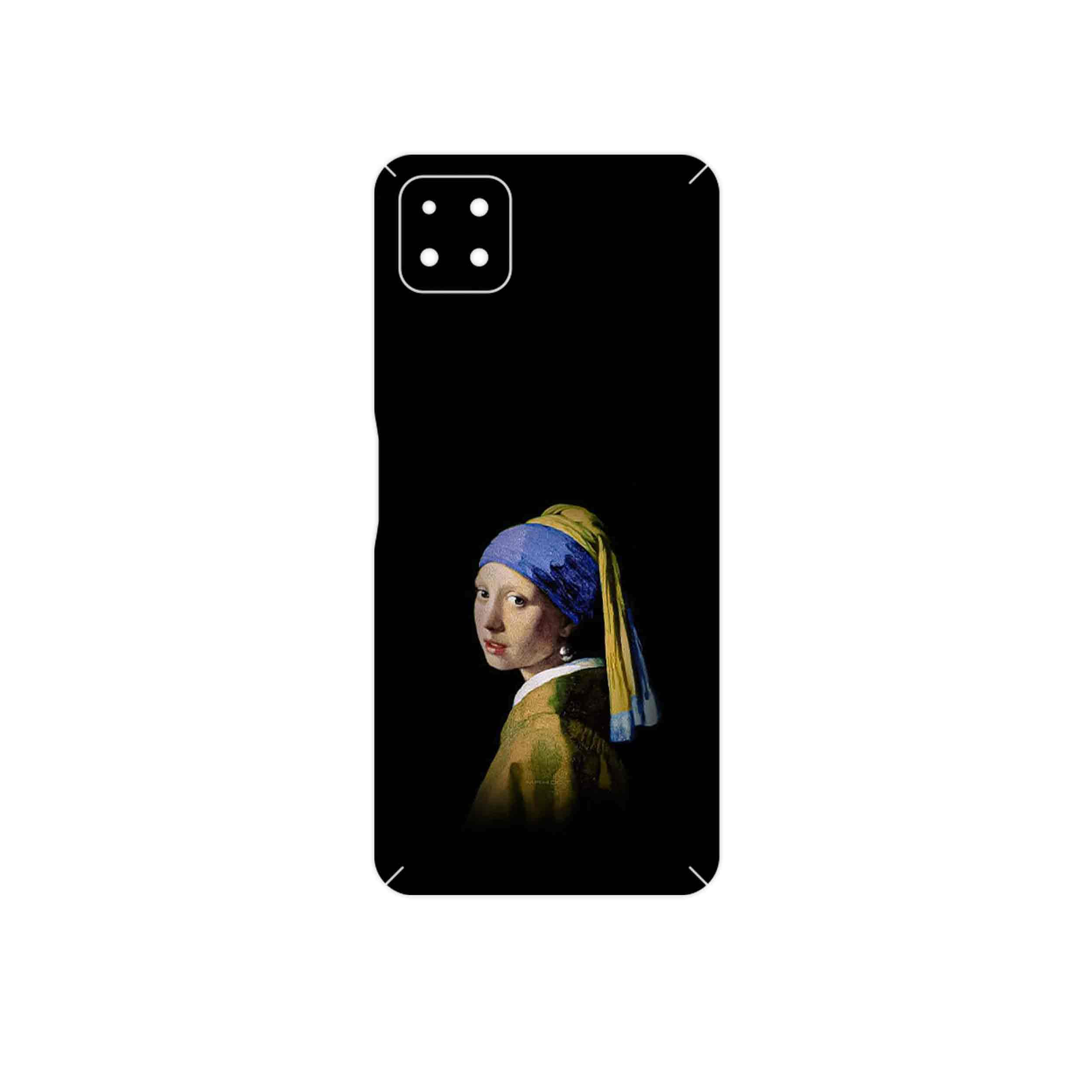برچسب پوششی ماهوت مدل Girl with a Pearl Earring of Vermeer مناسب برای گوشی موبایل هوآوی Nova Y60