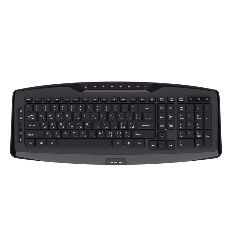 کیبورد بی سیم KB83W کینگ استار - فراز سیستم