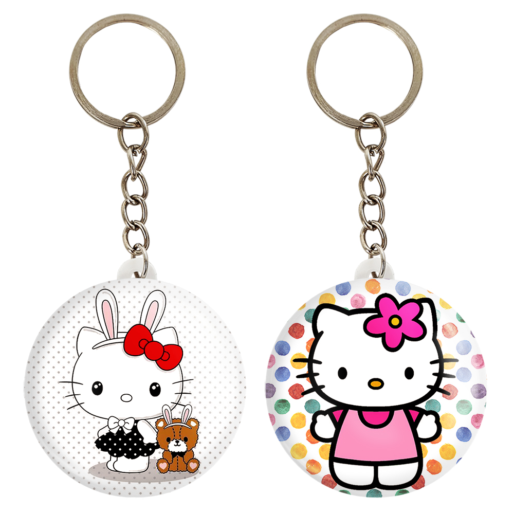 جاکلیدی خندالو مدل هلو کیتی کد 24852488 مجموعه 2 عددی