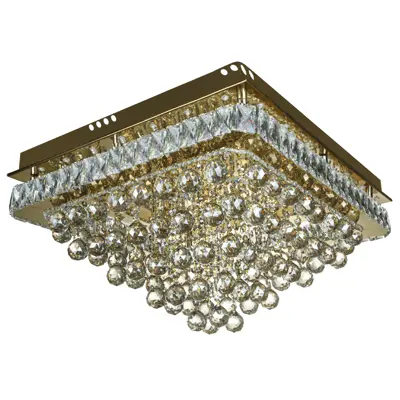  لوستر سقفی چشمه نور کد A6565/60x60