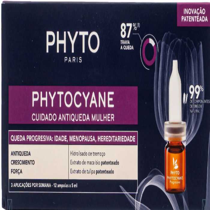 سرم ویالی ضد ریزش مناسب موی خانم ها فیتوسیان 87 درصد فیتو