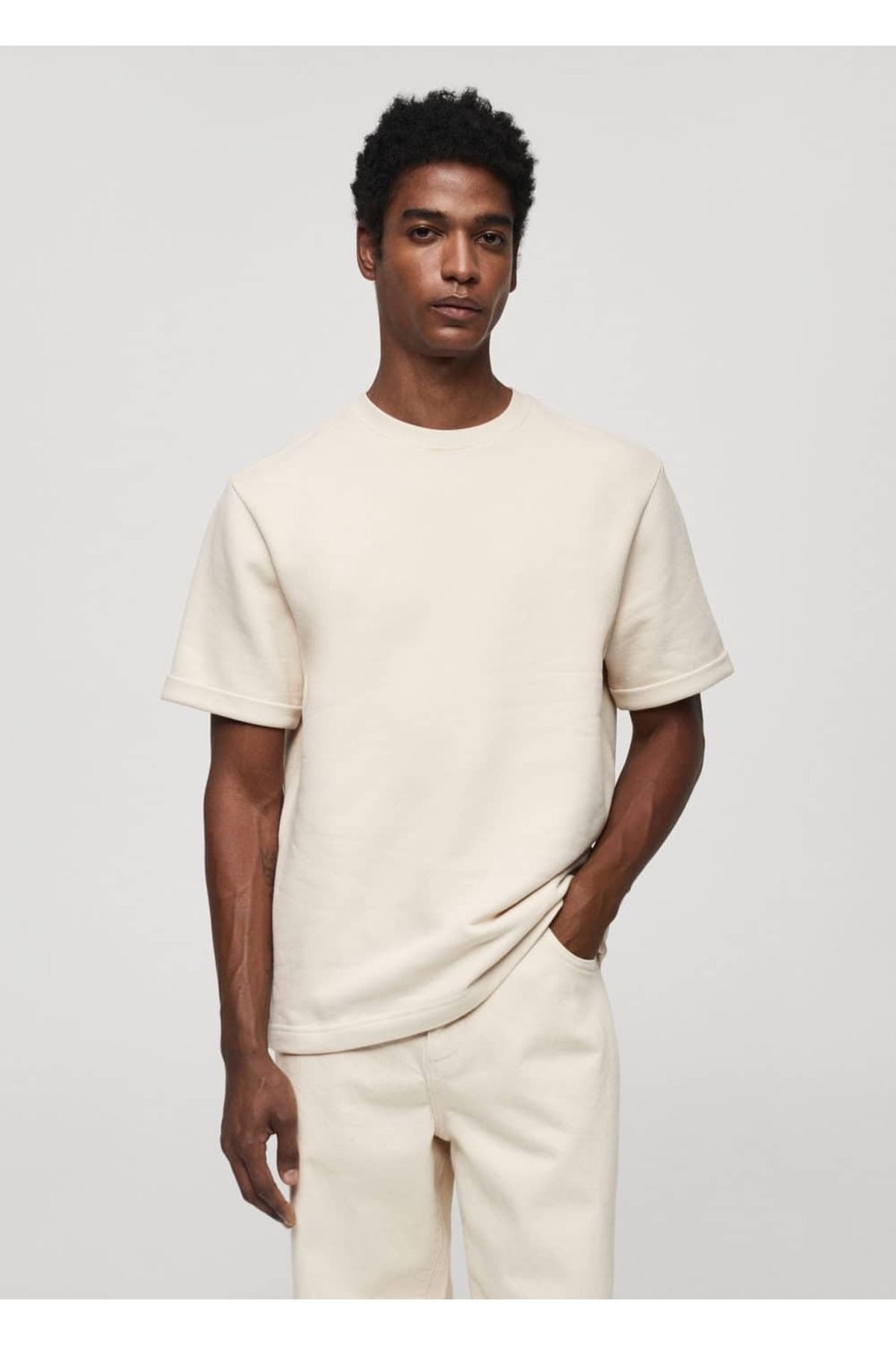 تی شرت چند رنگ مردانه پنبه T منگو اورجینال MANGO Man