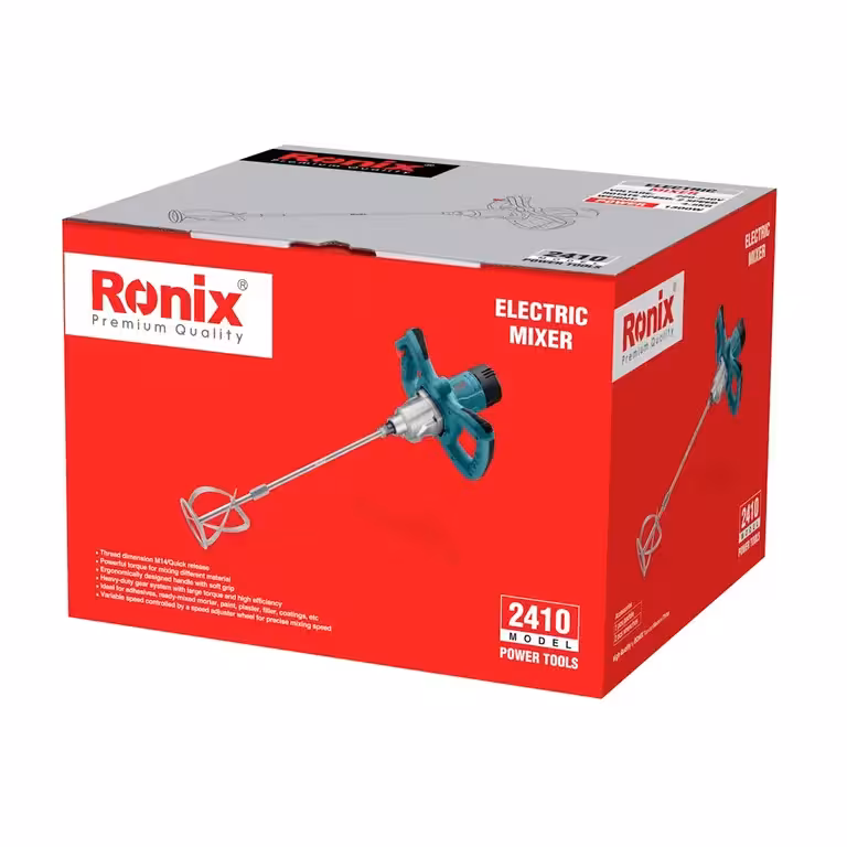 همزن دو سرعته گیربکسی دیمر دار  1300 وات مدل 2410 رونیکس