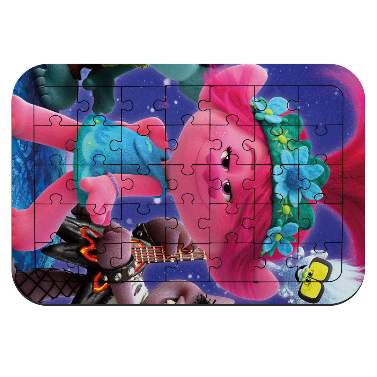 پازل 35 تکه طرح انیمیشن trolls 2 مدل NI430