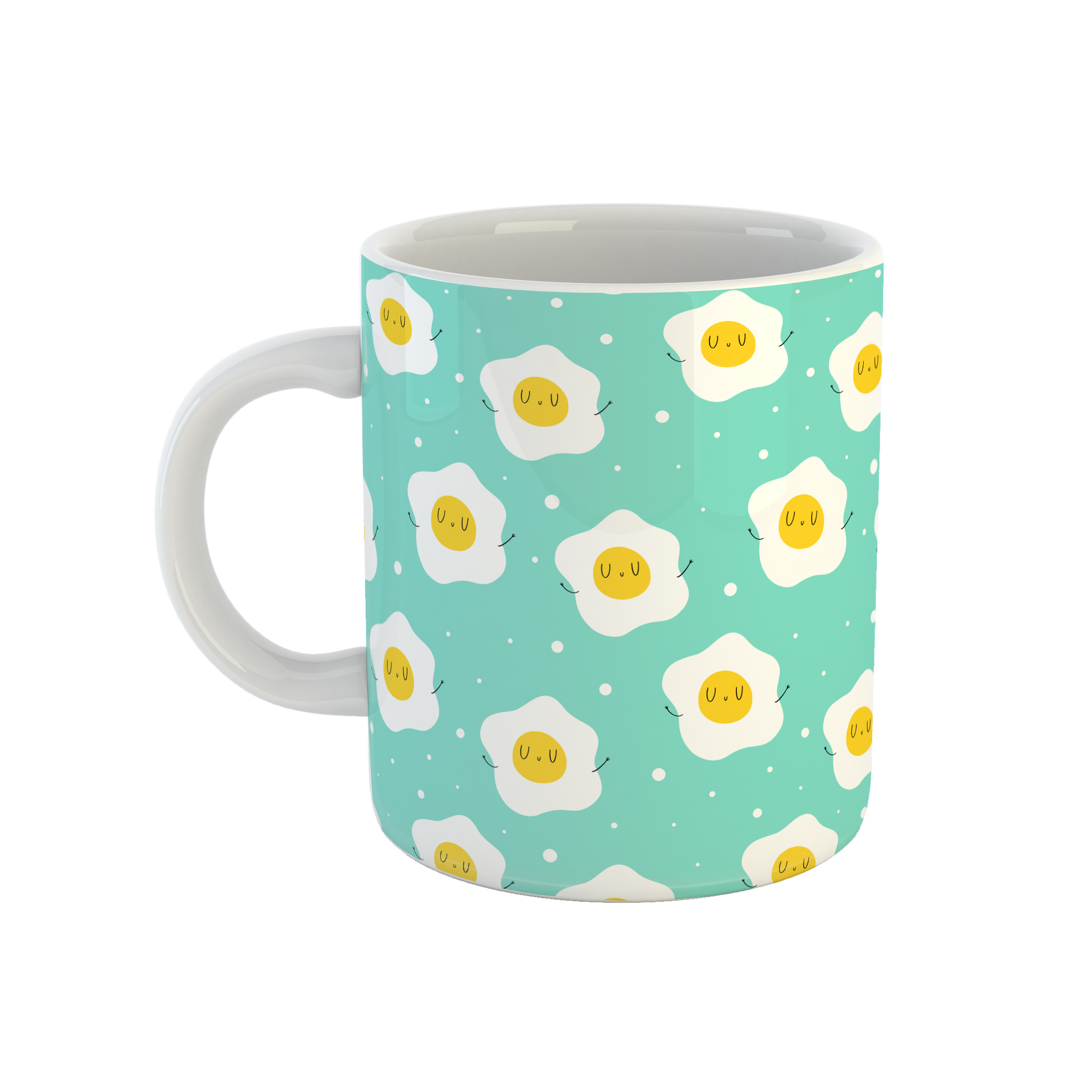 ماگ طرح تخم مرغ مدل 03