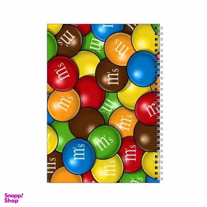 دفتر مشق 80 برگ بامبیلیپ طرح پترن اسمارتیز کد 8812355