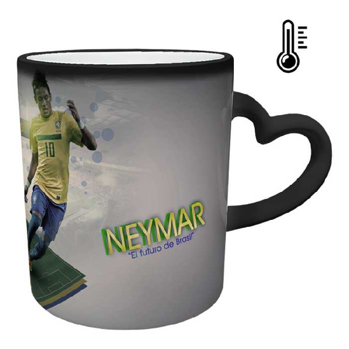 ماگ حرارتی مدل دسته قلبی طرح نیمار کد 73