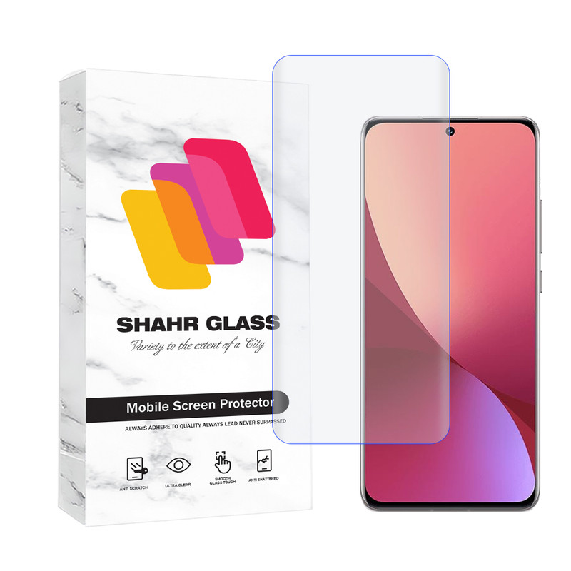 محافظ صفحه نمایش یووی شهر گلس مدل UVLIGHTSH مناسب برای گوشی موبایل شیائومی 12 Pro | کالا برتری