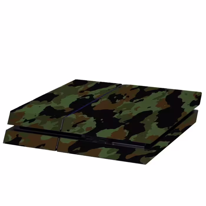 برچسب پلی استیشن ۴ مدل bape camo red green کد PS-204