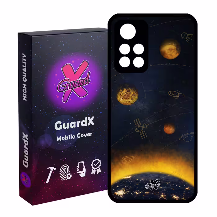 کاور گارد ایکس طرح Galaxy مدل Glass10166 مناسب برای گوشی موبایل شیائومی Poco M4 Pro 5G/Redmi Note 11T 5G/Redmi Note 11S 5G