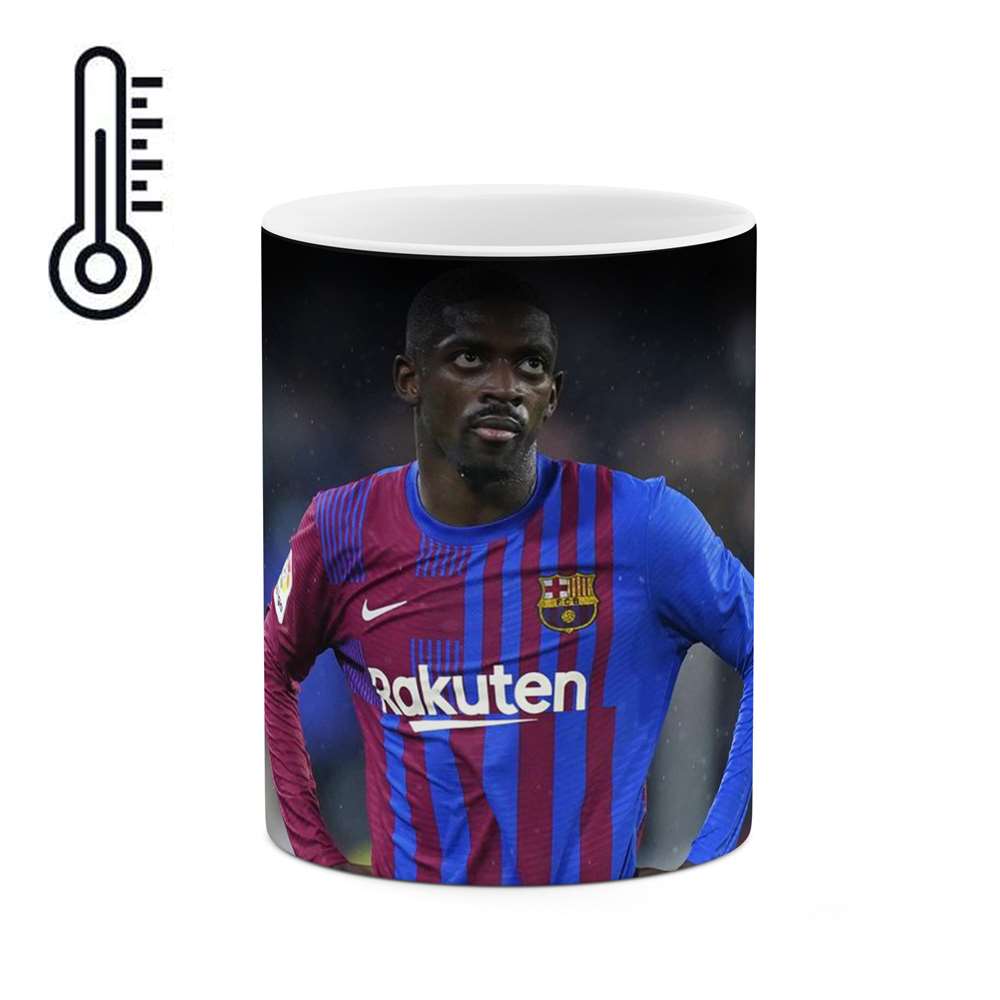 ماگ حرارتی طرح فوتبالیست Dembele مدل mgph12131